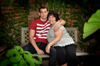 With Mom